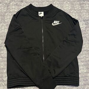 Nike Black and White Logo Jacket